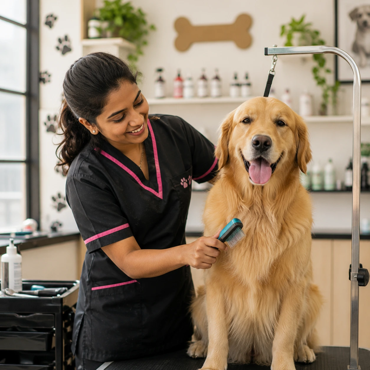 Pet grooming